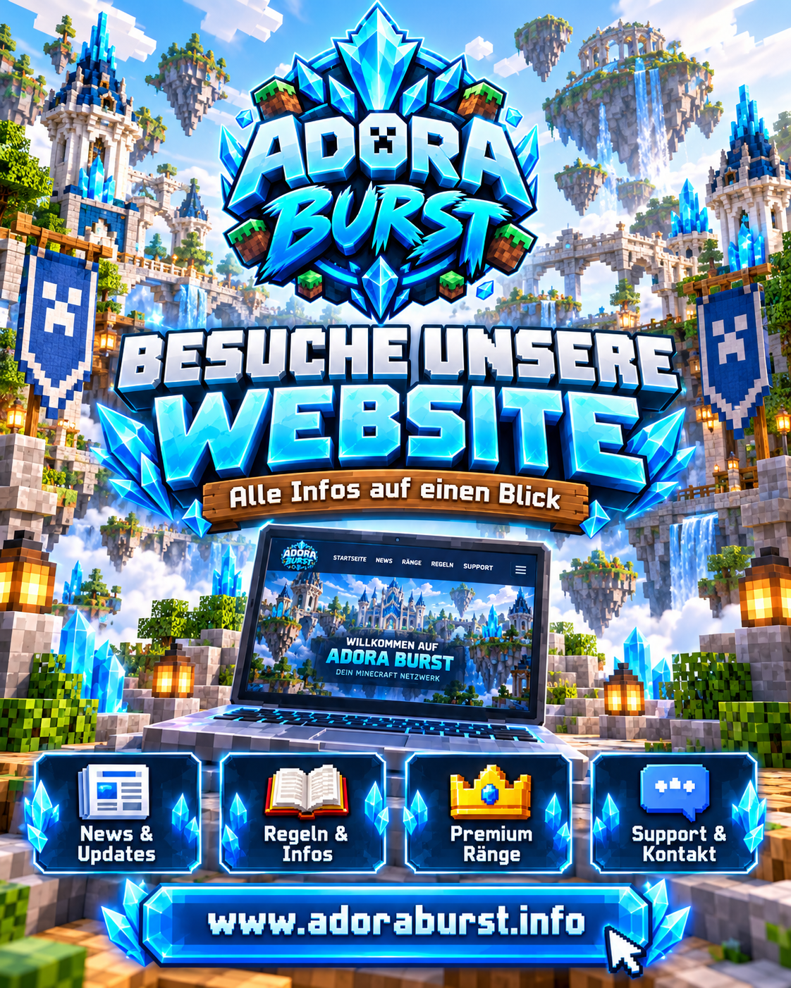 Adora Burst Werbung